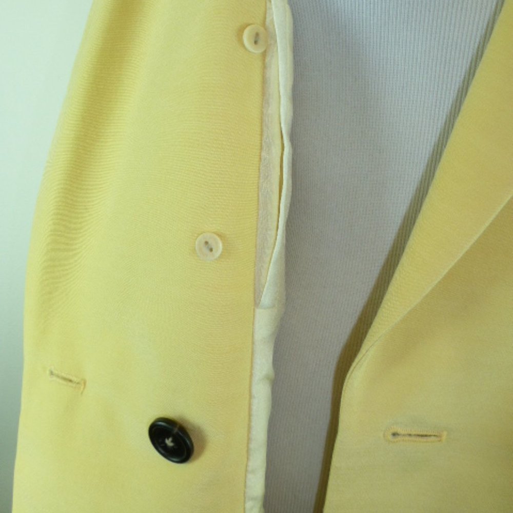 Philip Lim 3.1 Blazer Classic Yellow Double Breas… - image 5
